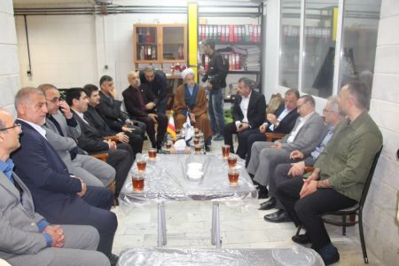 بازدید معاون وزیر ارتباطات واستاندار گلستان از موکب امام خامنه ای (مدظله العالی )مخابرات