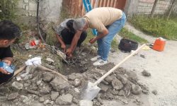 فیبر رسانی مخابرات به ناحیه مقاومت بسیج روستای مزنگ شهرستان بندرگز