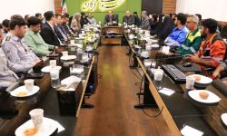  آیین تجلیل از کارکنان تازه متاهل شهرداری گرگان در روز ملی ازدواج