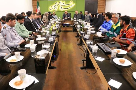  آیین تجلیل از کارکنان تازه متاهل شهرداری گرگان در روز ملی ازدواج