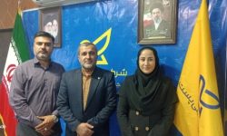 تقدیر از مدیر روابط عمومی شرکت پست گلستان به بهانه روز ارتباطات