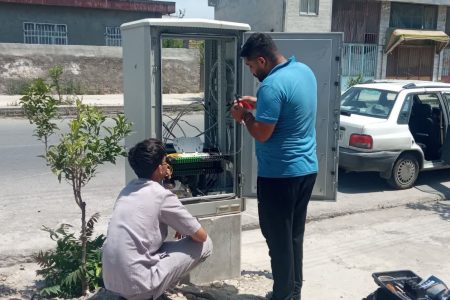 تداوم اقدامات اجرایی توسعه خدمات فیبر نوری در شهرستان بندرترکمن