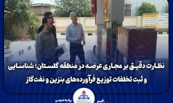 نظارت دقیق بر مجاری عرضه در منطقه گلستان؛ شناسایی و ثبت تخلفات توزیع فرآوردههای بنزین و نفتگاز