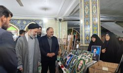 بازدید رئیس دانشگاه آزاد اسلامی استان گلستان و واحد گرگان از نمایشگاه کانون های فرهنگی، دانشجویی