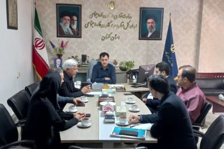 پیگیری مطالبات انجمن صنفی پیمانکاران در دیدار با مدیرکل تعاون، کار و رفاه اجتماعی گلستان