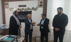 سرپرست جدید بنیاد شهید و امور ایثارگران شهرستان‌های کلاله و مراوه‌تپه معرفی شد
