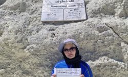  صعود کارمند اداره ثبت اسناد و املاک شهرستان گرگان به قله دماوند 