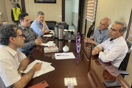 بازدید گروه معین منطقه گلستان از مرکز سوختگیری هواپیمایی گرگان