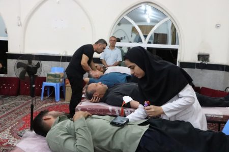 پیوند شور حسینی با ایثار اجتماعی؛ اهالی روستای زیارت در اربعین حسینی خون اهدا کردند