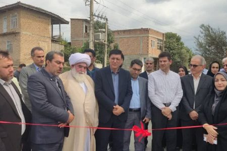 بهرهبرداری از ۹۵۰۰ مترمربع آسفالت معابر با حضور رئیس سازمان شهرداریها و دهیاریهای کشور آغاز شد