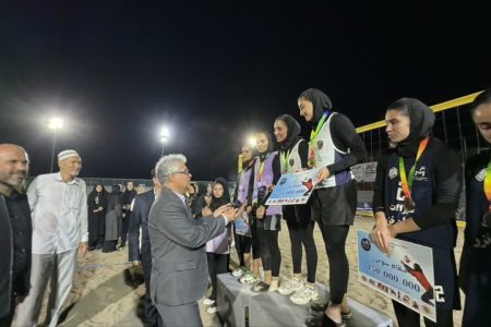 تور ملی والیبال ساحلی بانوان در بندرترکمن به کار خود پایان داد