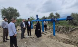 بازدید برهانی فرماندار کردکوی از روند راه اندازی چاه شماره ۲‌ولاغوز