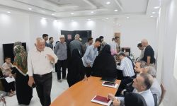 برپایی میز خدمت کمیته امداد در دفتر نماینده غرب گلستان