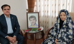 دیدار مدیر بنادر و دریانوردی استان گلستان از خانواده شهید قاری عرب در گرگان