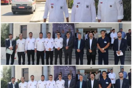 هم‌زمان با آیین افتتاح بخش مراقبت‌های ویژه (ICU) صورت گرفت؛