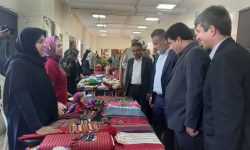 افتتاح نمایشگاه توانمندی‌های فرهنگی و هنری در شهرستان رامیان