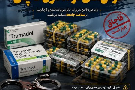 رسیدگی‌به پرونده کالای قاچاق ۱۷۶۰۰ عدد قرص ترامادول در شعبه هشتم تعزیرات