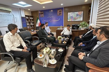 دیدار مدیرکل بنیاد شهید گلستان با فرماندار مراوه‌تپه و معارفه رئیس جدید بنیاد شهید کلاله