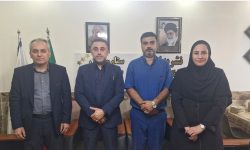 دیدار صمیمی مدیر کل تعزیرات حکومتی گلستان با مجموعه خبری سه ستاره