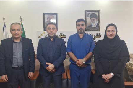 دیدار صمیمی مدیر کل تعزیرات حکومتی گلستان با مجموعه خبری سه ستاره
