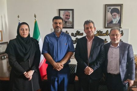 دیدار صمیمی مدیر کل کمیته امداد امام خمینی ره گلستان با مجموعه خبری سه ستاره