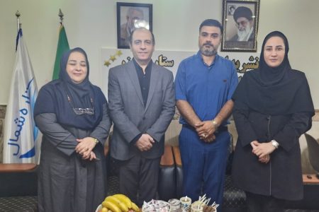 دیدار صمیمی شهردار گرگان با مجموعه خبری سه ستاره