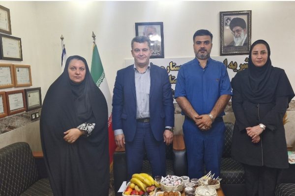 دیدار صمیمی مدیرکل استاندارد گلستان با مجموعه خبری سه ستاره