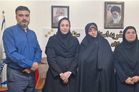 دیدار صمیمی مدیر کل امور بانوان و خانواده با مجموعه خبری سه ستاره