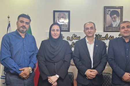 دیدار صمیمی مدیر کل پست استان گلستان با مجموعه خبری سه ستاره