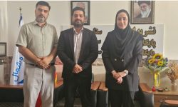 دیدار صمیمی مدیر روابط عمومی آبفای گلستان با مجموعه خبری سه ستاره