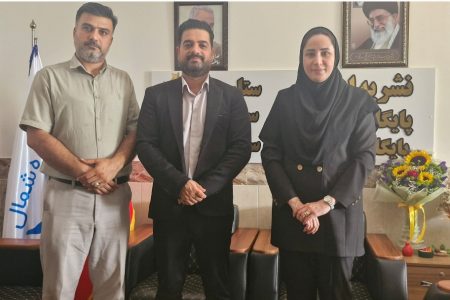 دیدار صمیمی مدیر روابط عمومی آبفای گلستان با مجموعه خبری سه ستاره