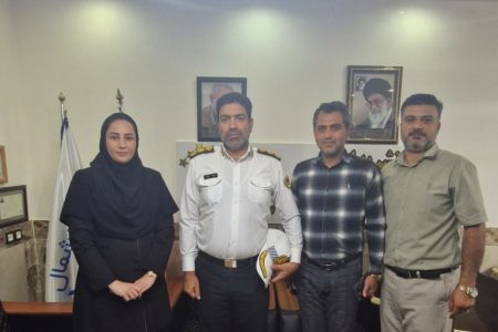 دیدار صمیمی فرمانده پلیس راه استان گلستان با مجموعه خبری سه ستاره