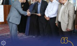 تقدیر از کارمند نمونه شهرداری علی آباد کتول 