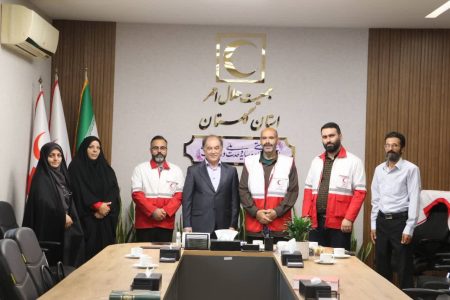 درخشش مدیر خانه هلال کوی دانشجو و پیوستن رئیس قرارگاه مهدویون به هلالاحمر