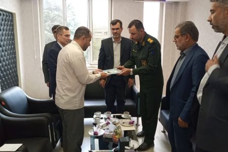 تکریم و معارفه فرمانده پایگاه بسیج امام محمدباقر(ع) ثبت احوال استان گلستان برگزار شد