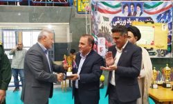 کسب «جام اخلاق» توسط تیم والیبال آبفا گلستان در پنجمین المپیاد ورزشی کارمندان بسیجی در مراسم اختتامیه این دوره از مسابقات