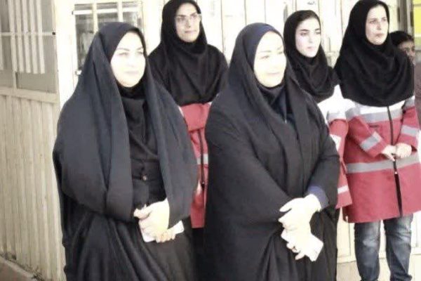 مانور پدافند غیرعامل در مدرسه شاهد کردکوی برگزار شد