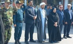 برگزاری رزمایش جانفدایان ایران در شهرستان کردکوی با حضور مسئولان و مردم