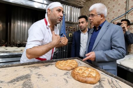 برگزاری مانور میدانی آمادگی خبازیهای گرگان برای تداوم تأمین نان در شرایط افت فشار گاز