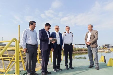 برگزاری مانور پدافند غیرعامل در اسکله بندرترکمن و ساختمان اداری بنادر گلستان