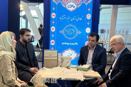 حضور ابوطالب هزارجریبی در رویداد ملی صنایع خلاق «مانوین»؛